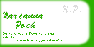 marianna poch business card